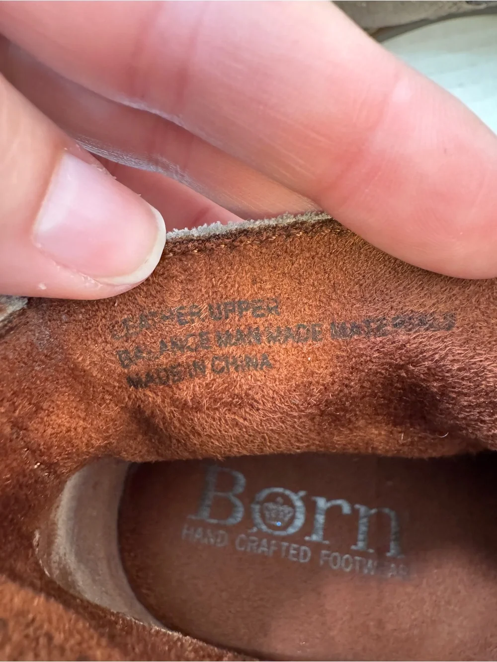 Born Brown Leather Distressed Ankle Boots Womens 8 Boho Fall Chunky Lug Casual